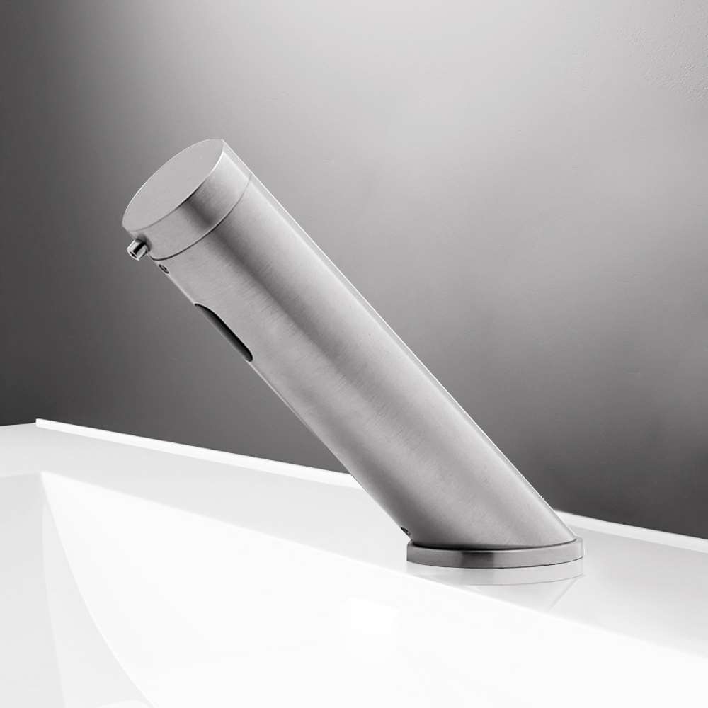 Fontana Automatic Touchless Sensor Brushed Nickel Faucet and Soap Dispenser