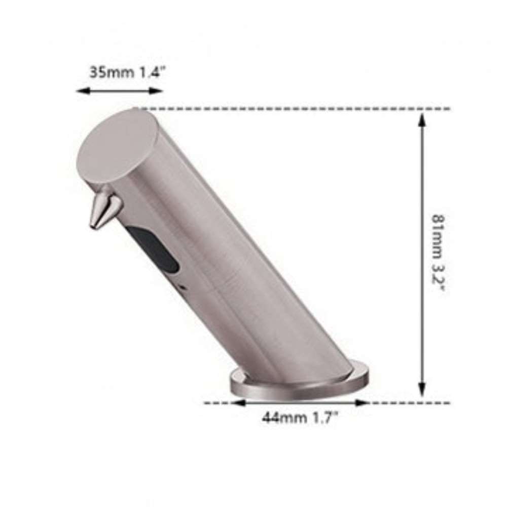 Fontana Brushed Nickel Touchless Motion Sensor Faucet and Soap Dispenser