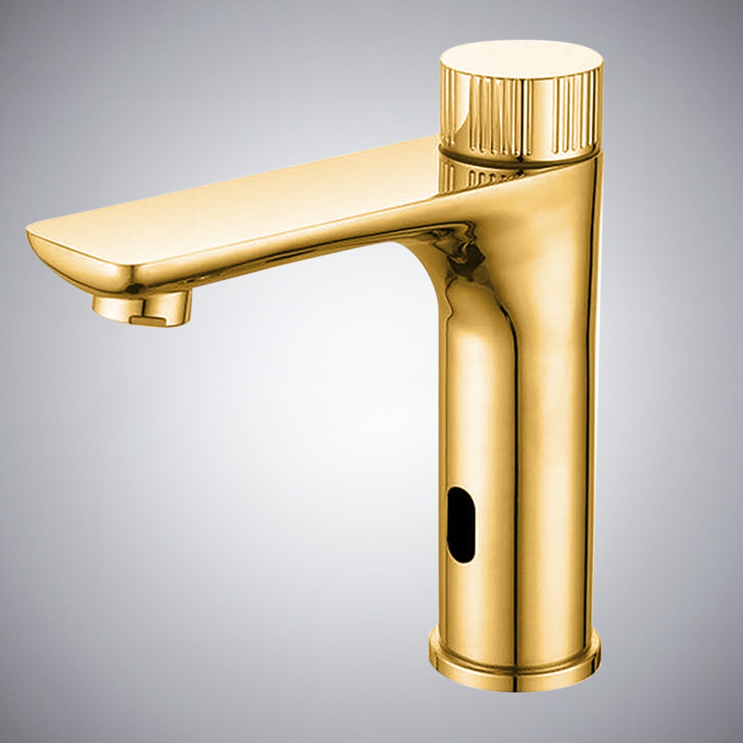 Fontana Evian Touchless Thermostatic Gold Basin Faucet