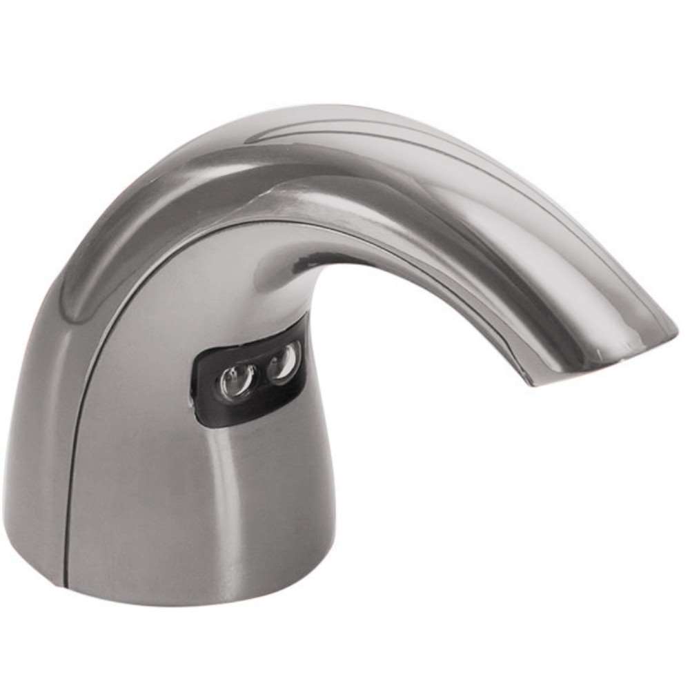 Fontana Florence Touchless Automatic Commercial Sensor Brushed Nickel Faucet and Soap Dispenser