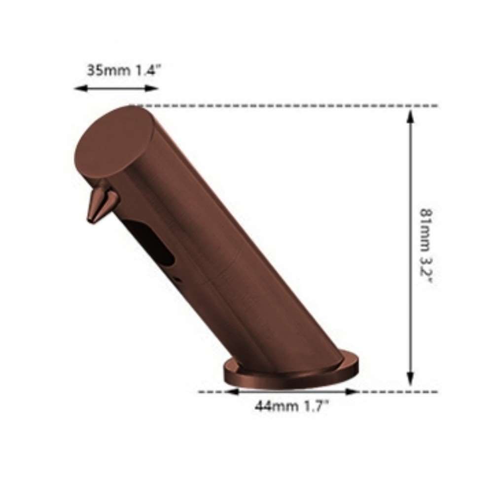 Fontana Oil Rubbed Bronze Touchless Motion Sensor Faucet and Soap Dispenser