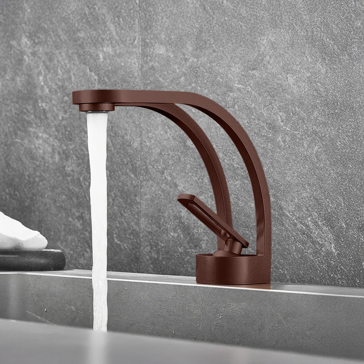 Fontana Zollino Voguish 1.5 GPM Single Handle Deck Mounted Oil Rubbed Bronze Sink Faucet