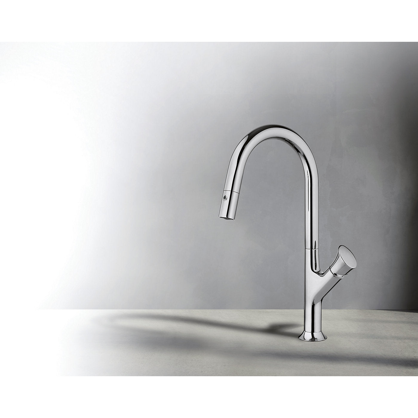 Fortis 6459100PC Cicero Polished Chrome Single Control Pull-Down Kitchen Faucet