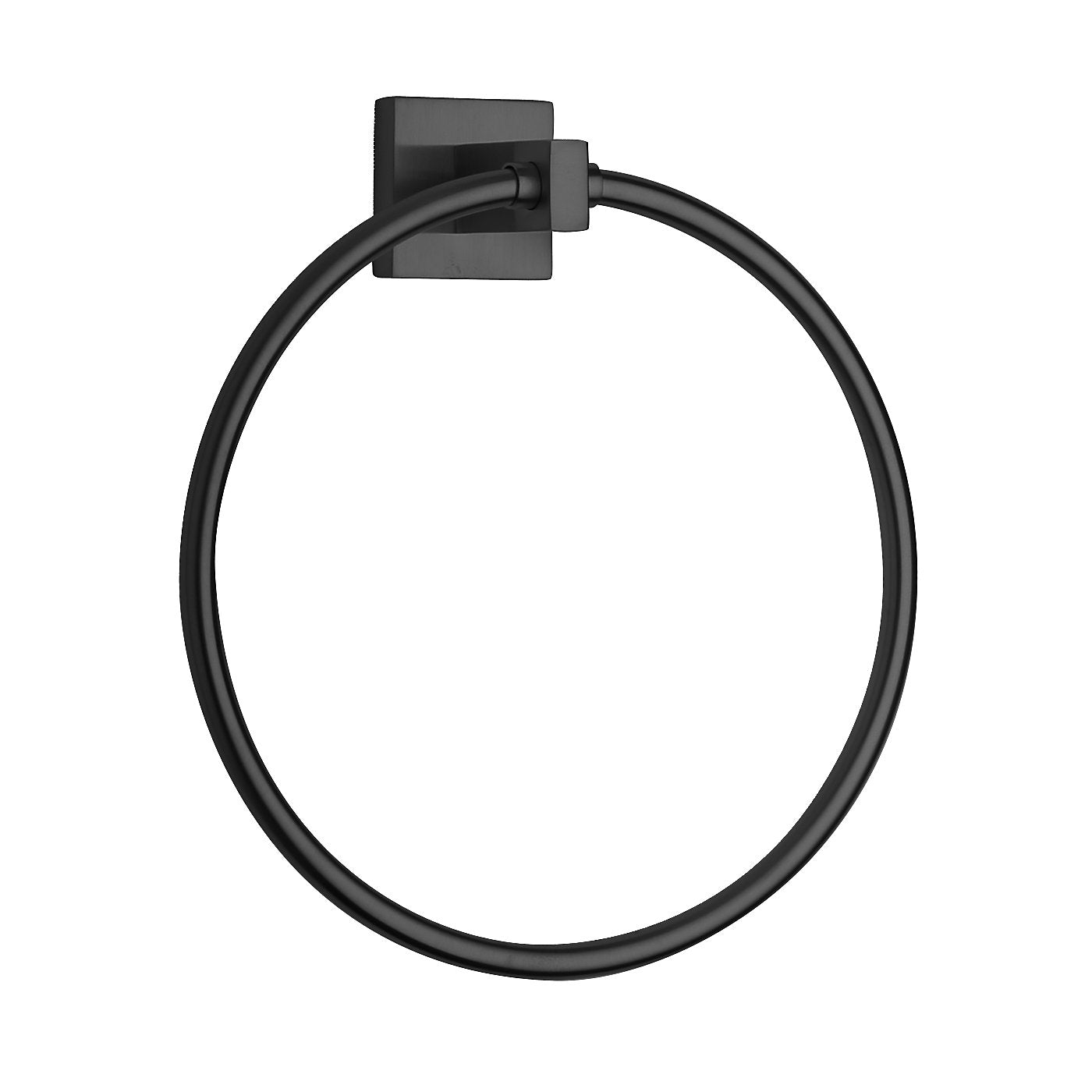 Fortis 8407100MB Matte Black Towel Ring Towel Ring
