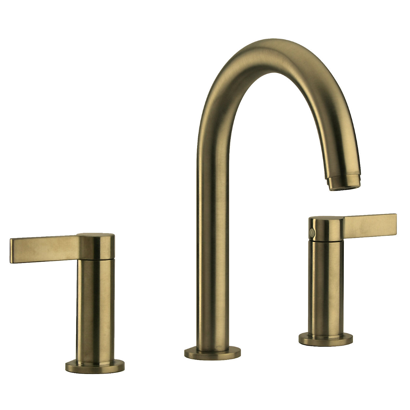 Fortis 9210200BG Brera Brushed Gold Two-Handle Deck-Mounted Roman Tub Faucet Trim