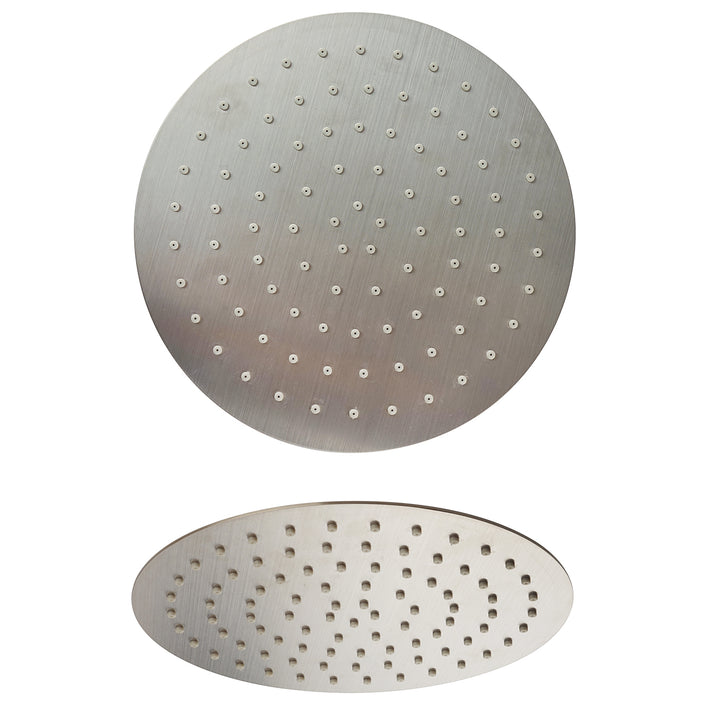 Fortis 92759R8CBN 8" Brushed Nickel Round Ultra-Thin Rainfall Shower Head