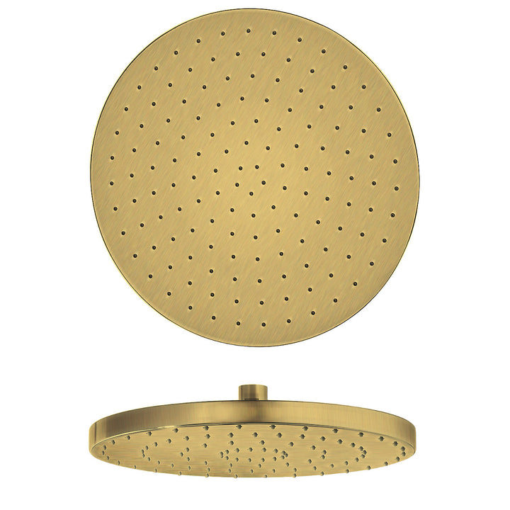 Fortis 92760S1CBG 8" Brushed Gold Round Rainfall Shower Head