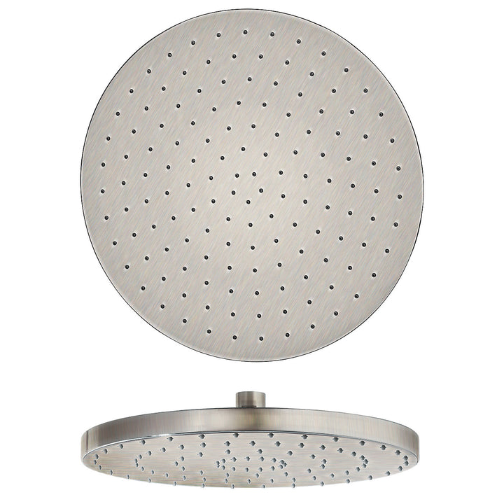 Fortis 92760S2CBN 12" Brushed Nickel Round Rainfall Shower Head