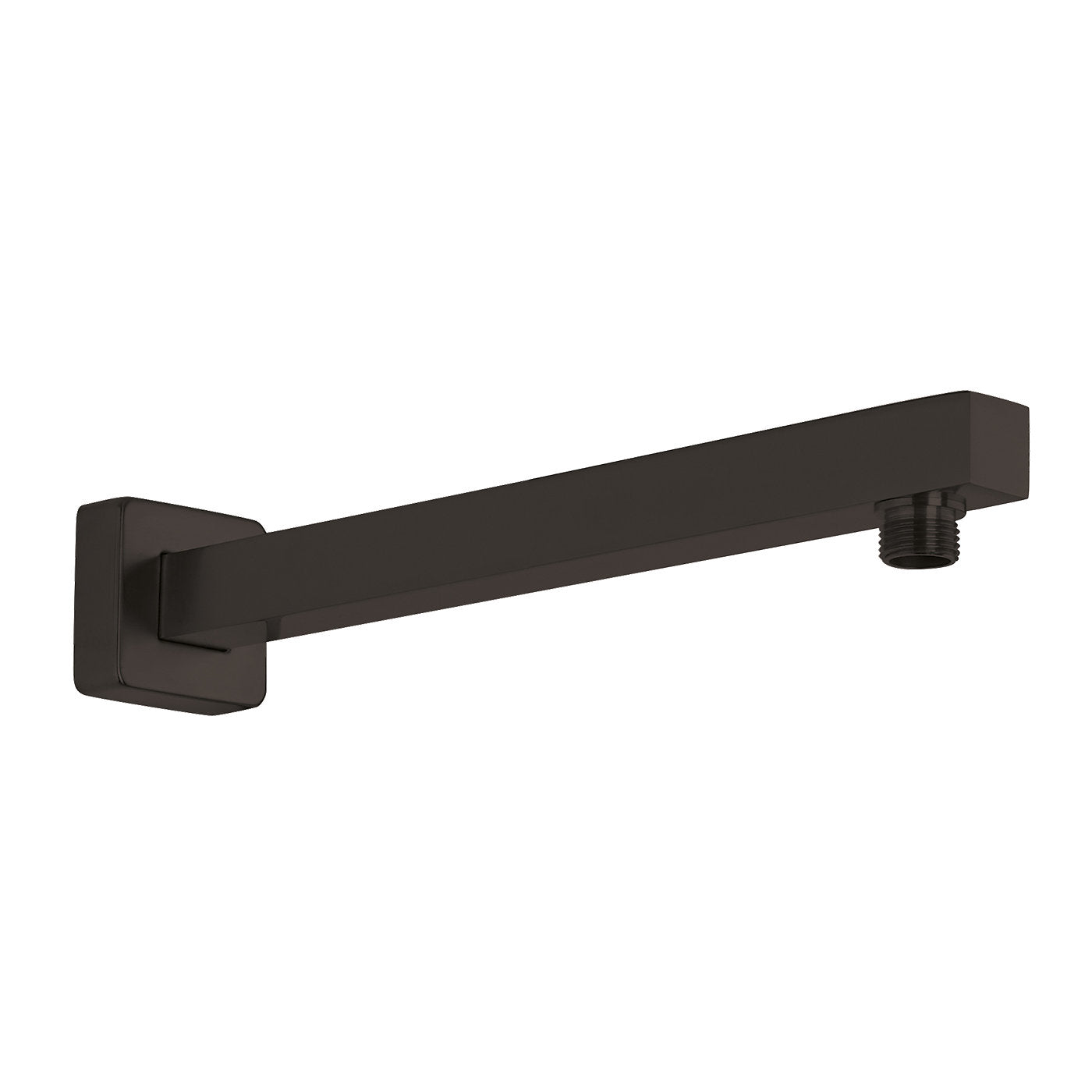 Fortis 94745SPMB 12" Matte Black Ceiling Mount Shower Arm With Round Flange