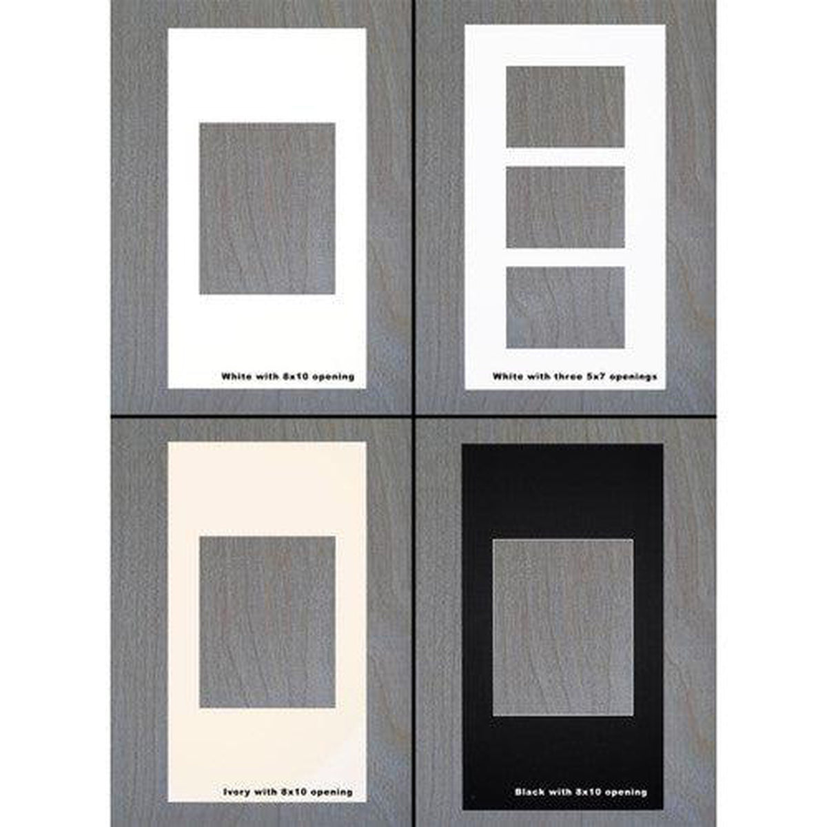 Fox Hollow Furnishings 14" x 24" White Extra Large Shaker Recessed Mirrorless Concealed Medicine Cabinet With Standard 4" Depth and White 8" x 10" Opening