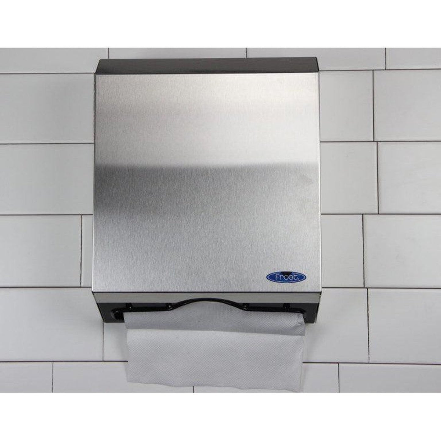 Frost 11 x 13.4 x 4.1 Stainless Steel Satin Paper Product Dispenser