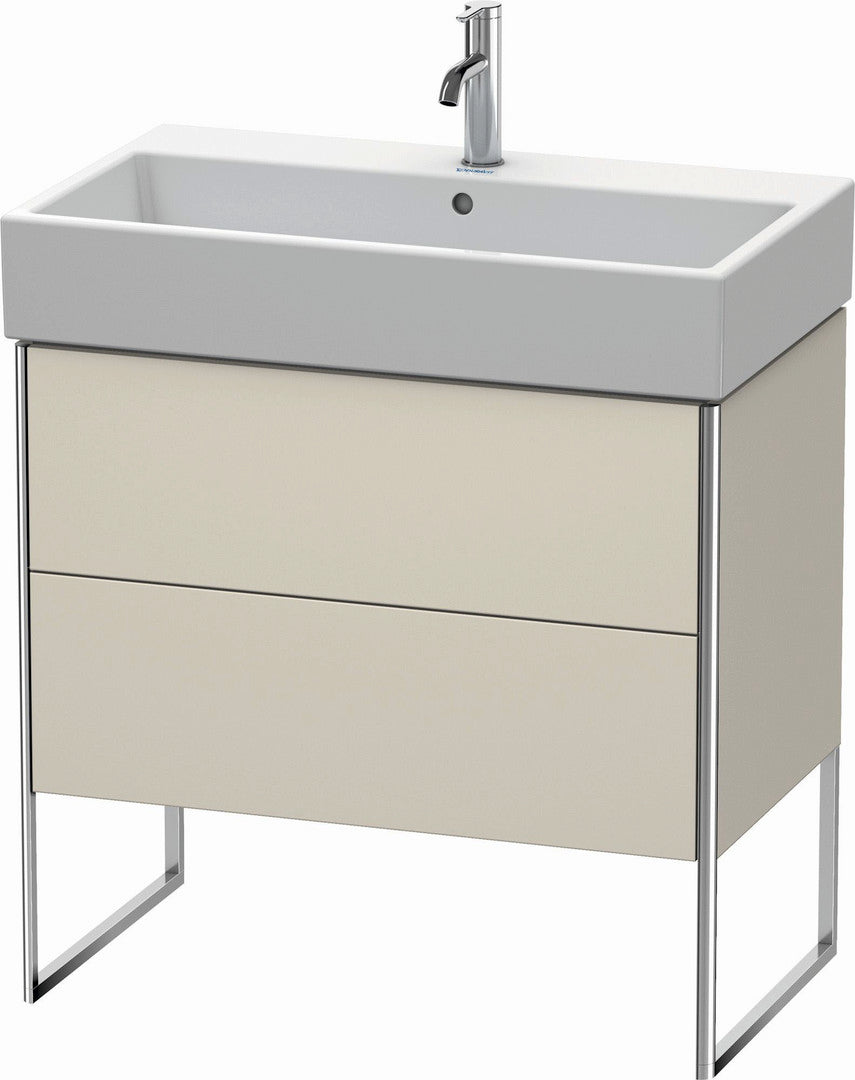 Duravit XSquare 31" Taupe Two Drawer Floorstanding Vanity Unit (XS447509191)