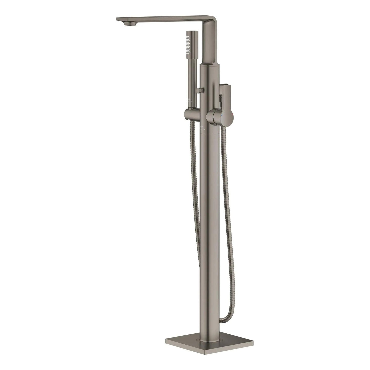 Grohe Allure 1.75 GPM Single-Handle Freestanding Brushed Hard Graphite Tub Faucet With Hand Shower