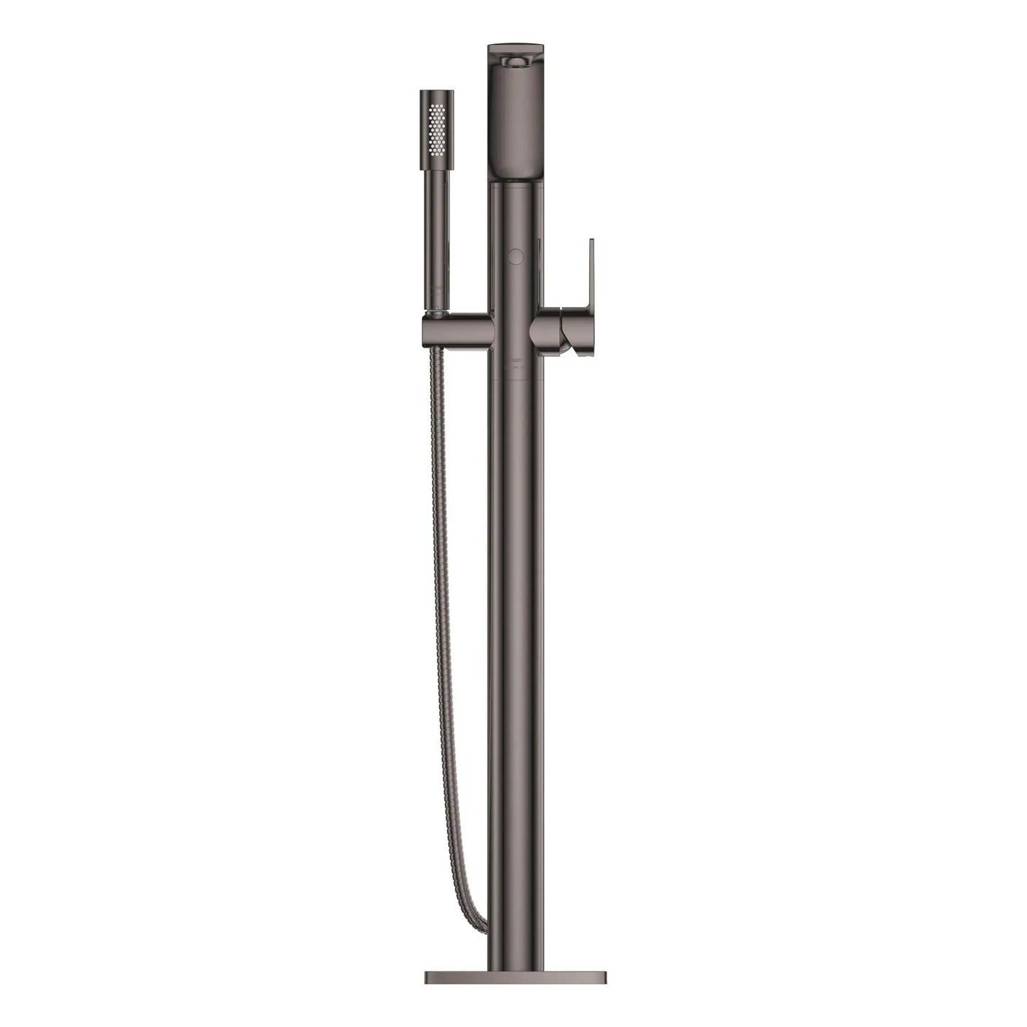 Grohe Allure 1.75 GPM Single-Handle Freestanding Hard Graphite Tub Faucet With Hand Shower