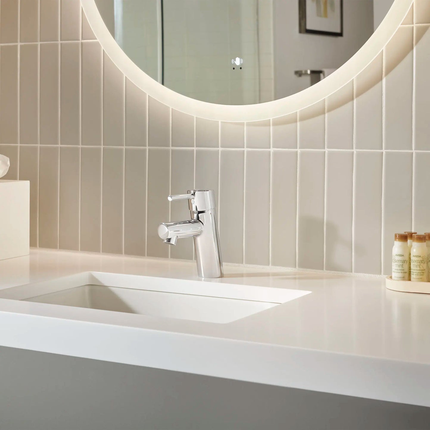 Grohe Concetto 1.2 GPM Single Hole Single Handle StarLight Chrome Faucet