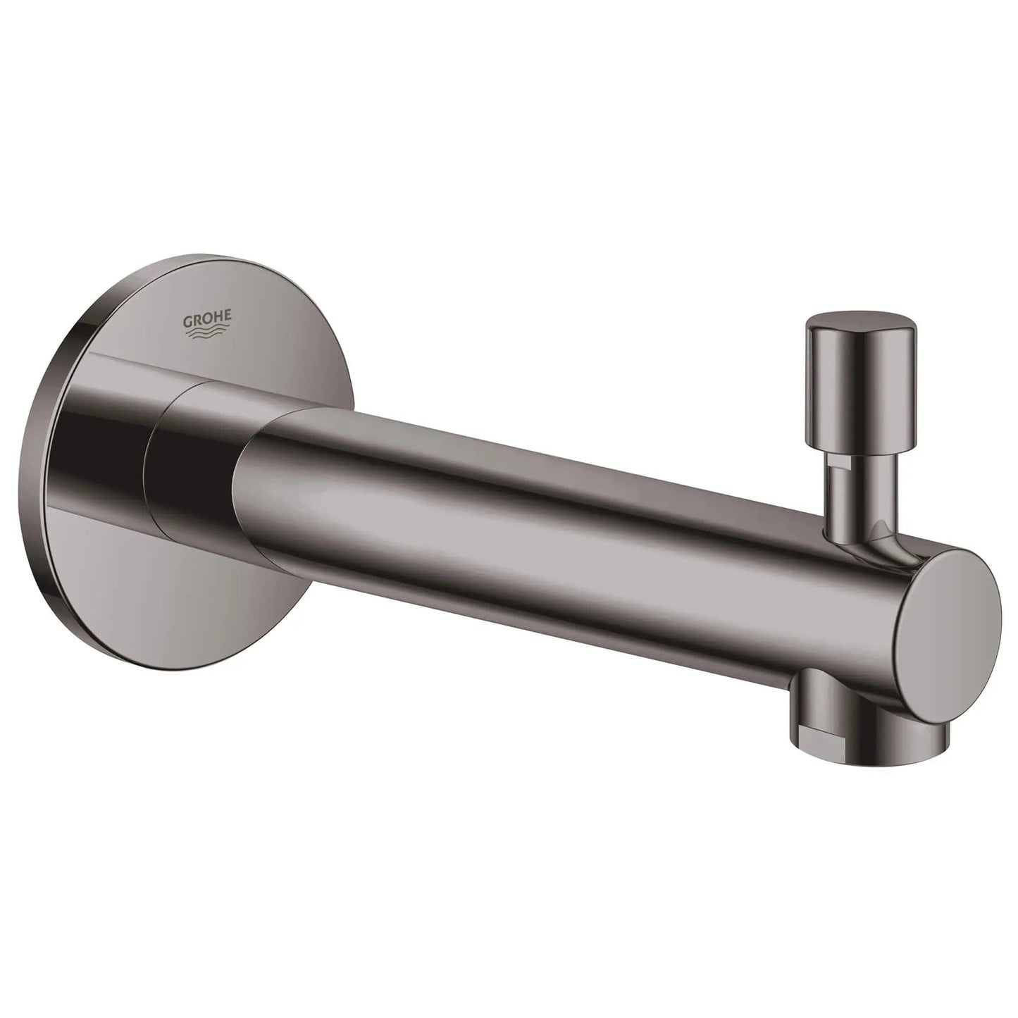 Grohe Concetto™ Hard Graphite Wall Mount Diverter Tub Spout