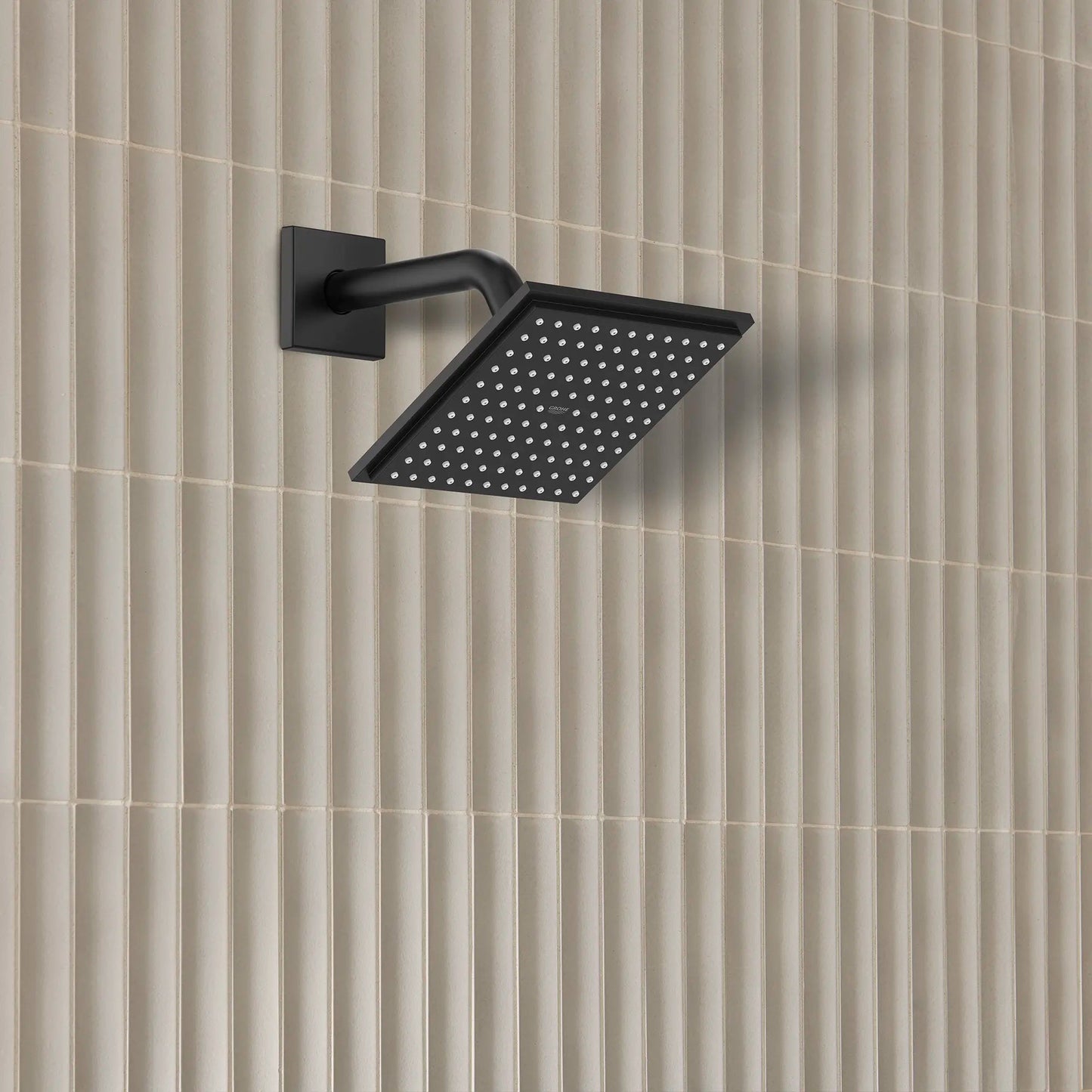 Grohe Euphoria Cube® 6" 1 Spray 1.75 GPM Matte Black Shower Head
