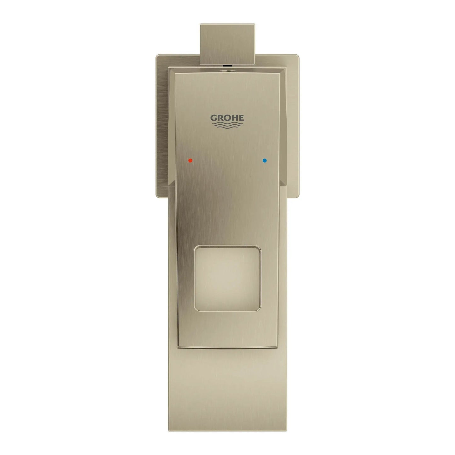 Grohe Eurocube® 1.2 GPM Single Hole Single-Handle Brushed Nickel Infinity Faucet