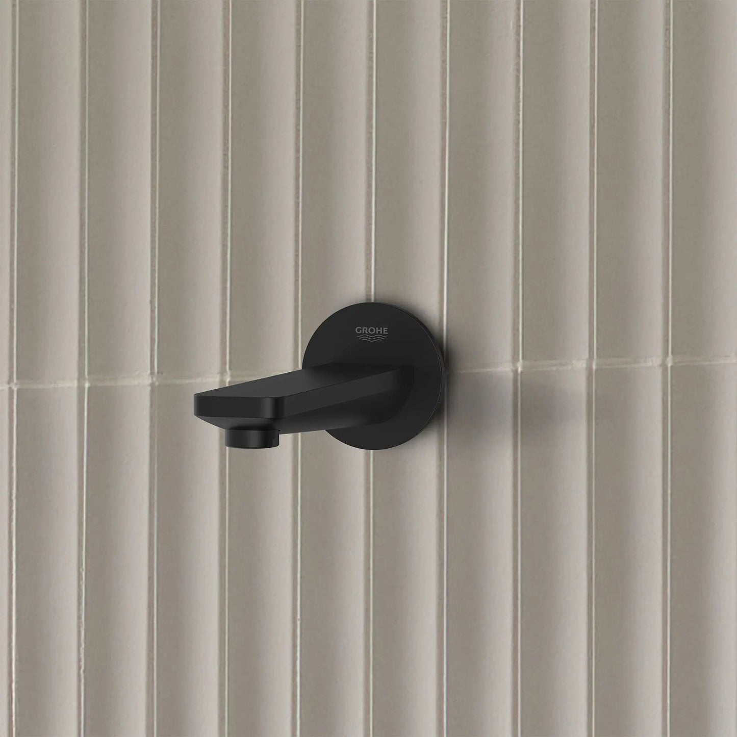Grohe Lineare™ Metal Construction Matte Black Tub Spout