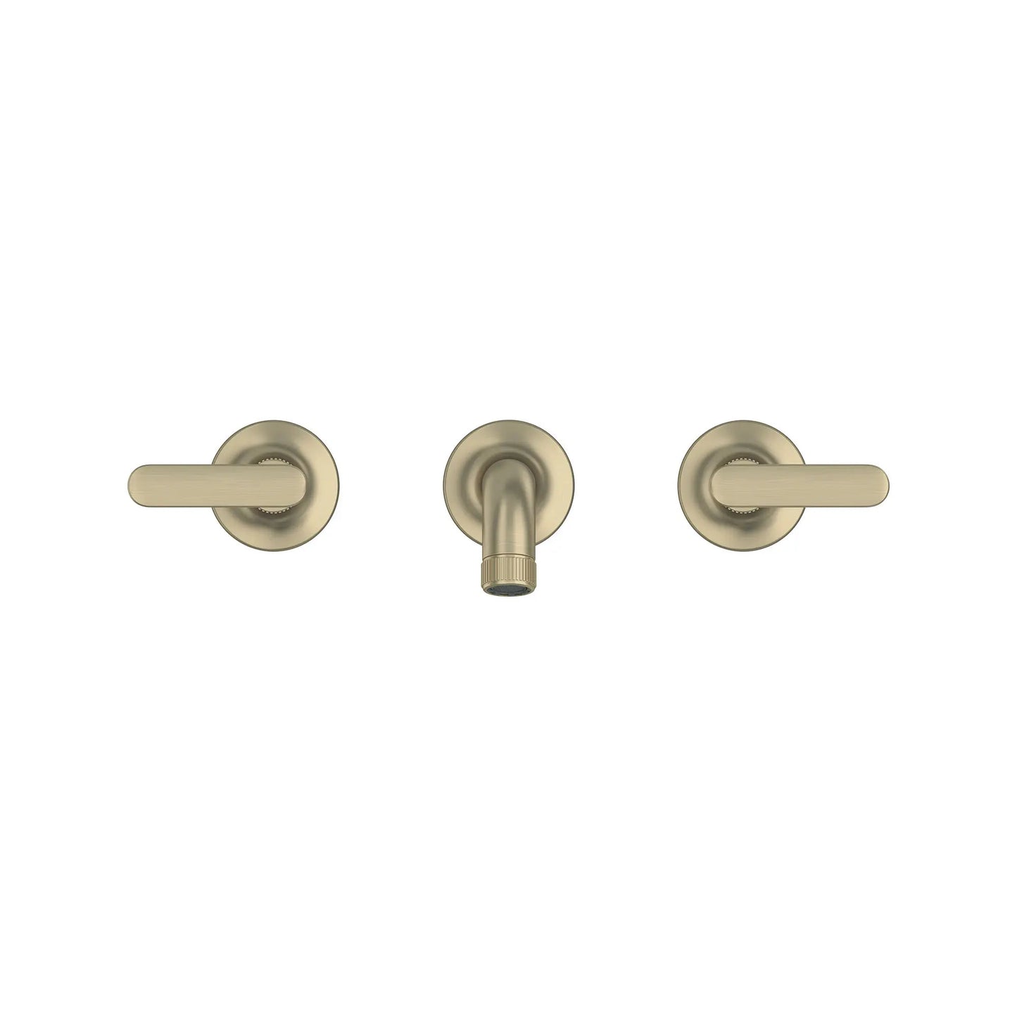 Grohe Listra 1.2 GPM Wall Mount Widespread Brushed Nickel Infinity Finish Faucet