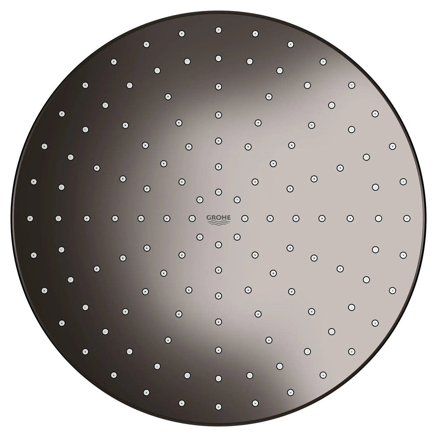 Grohe Rainshower™ 12" 1 Spray 1.75 GPM Hard Graphite Mono Shower Head