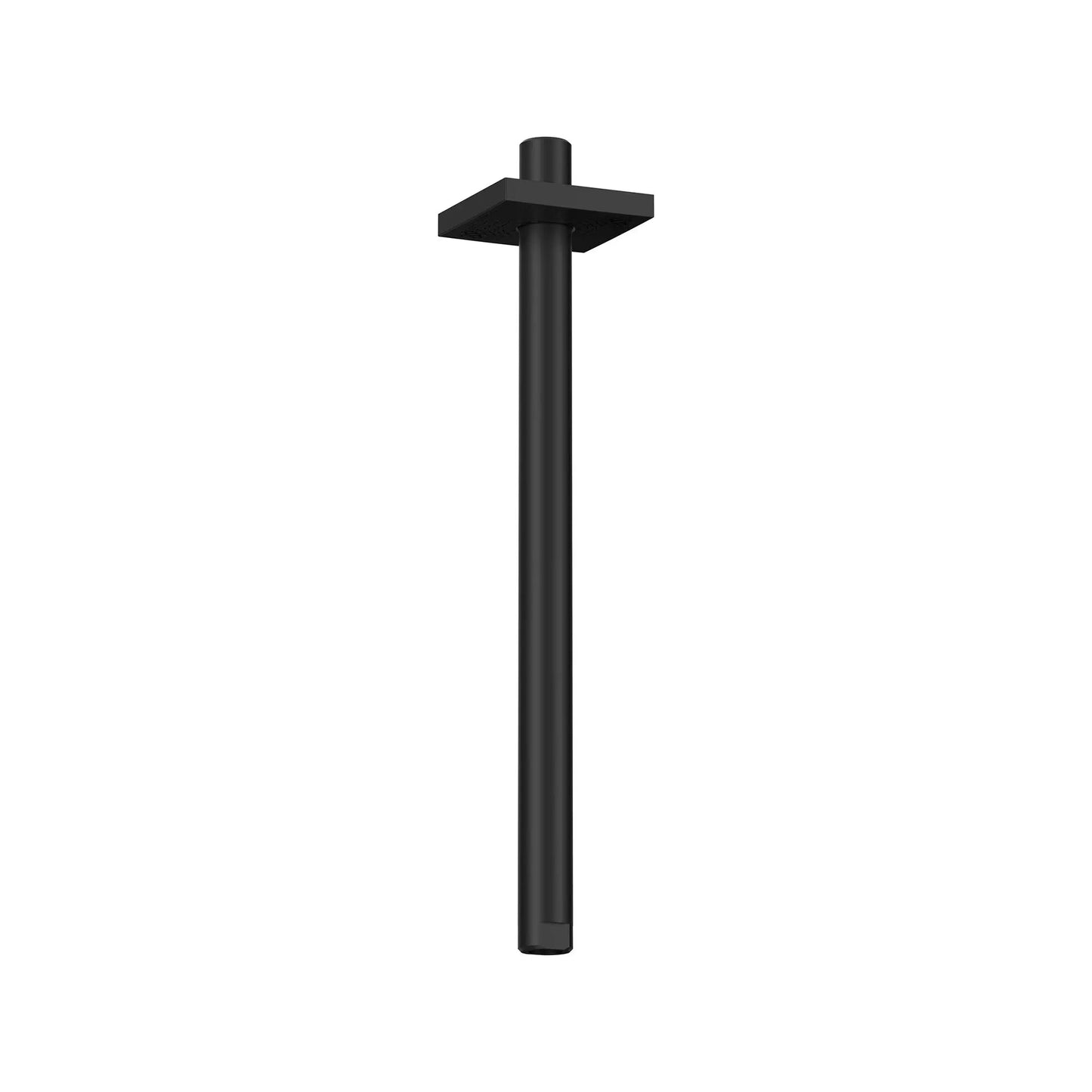 Grohe Rainshower™ 12" Matte Black Square Flange Ceiling Shower Arm