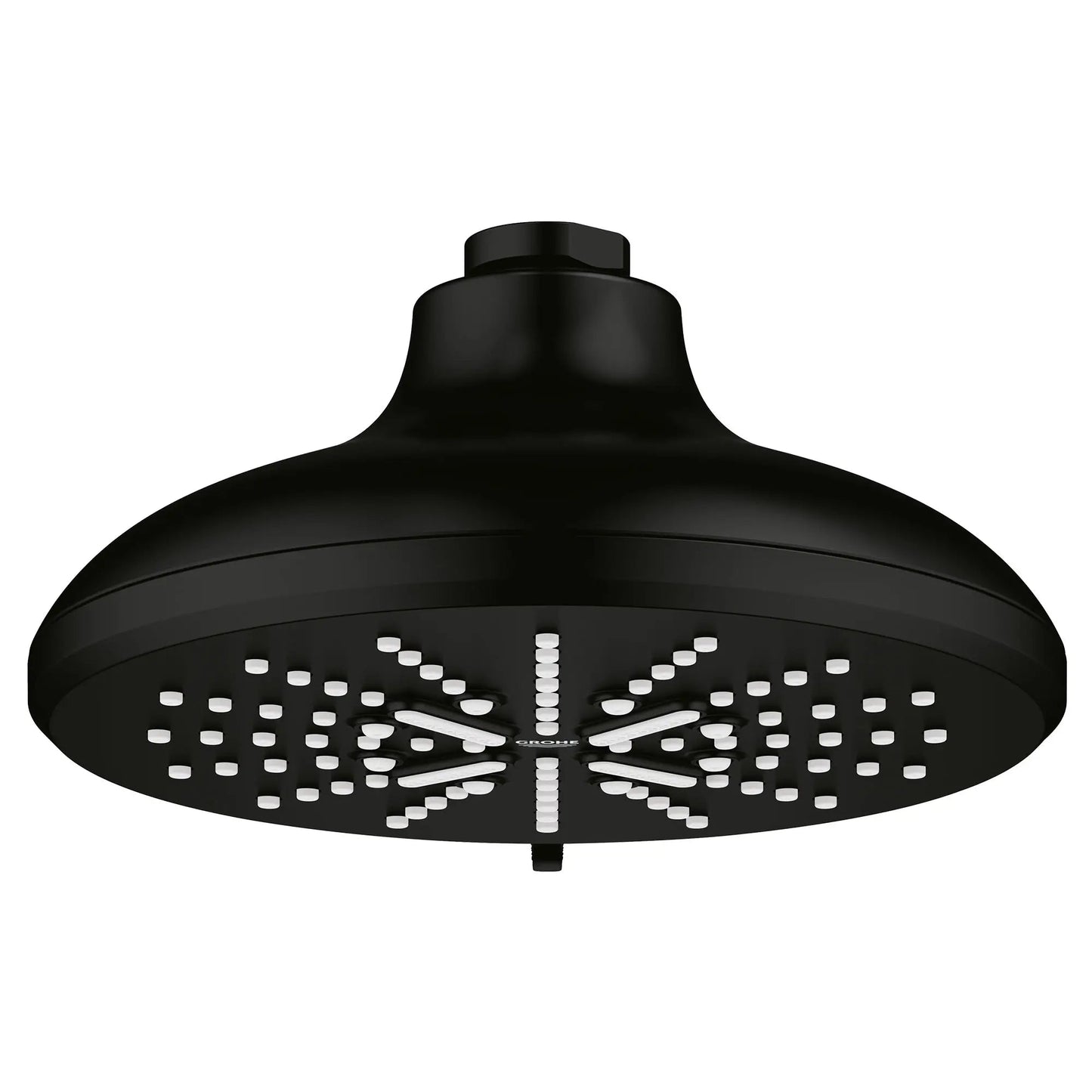 Grohe Rainshower SmartActive 7" 3 Spray 1.75 GPM Matte Black Infinity Shower Head