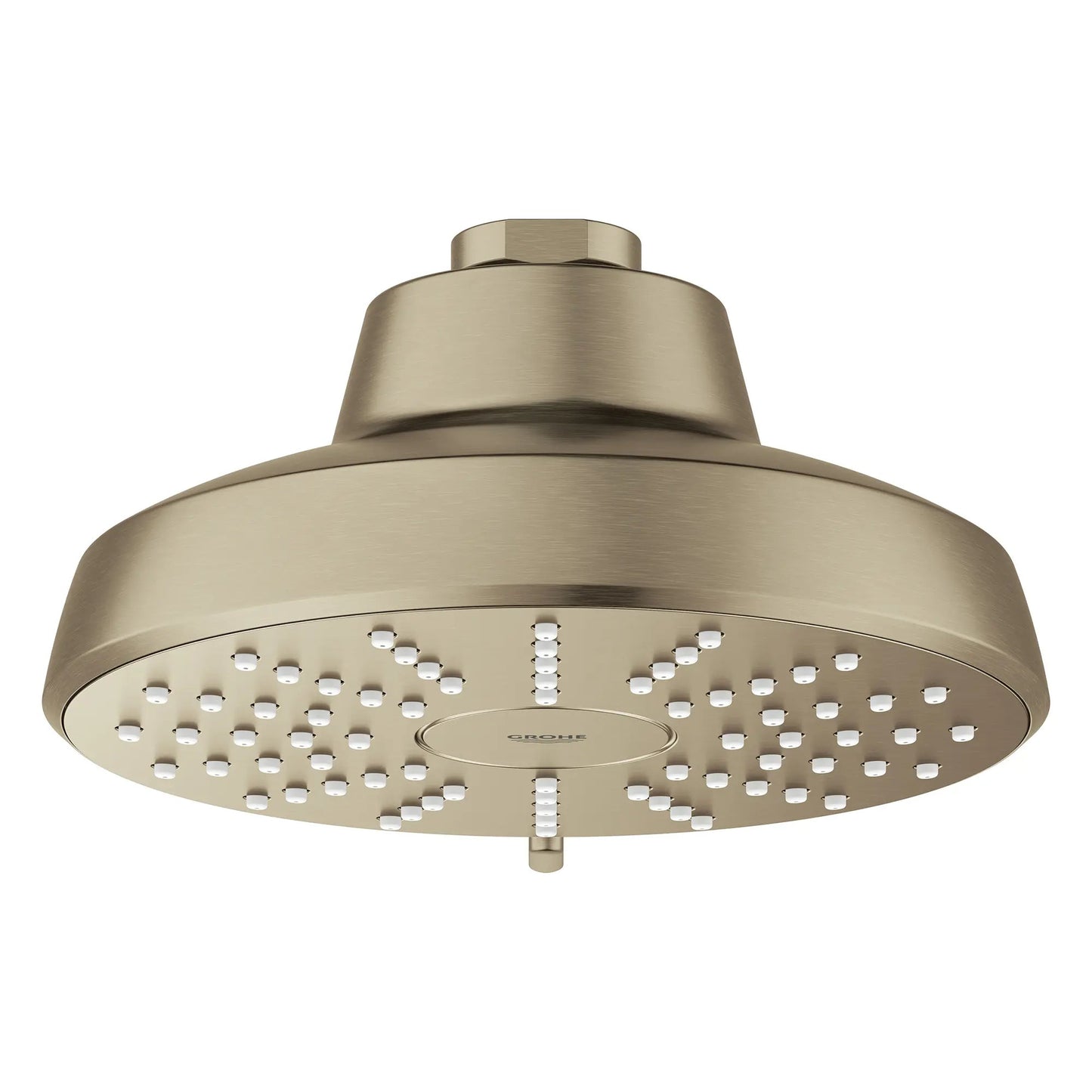 Grohe Tempesta 1.75 GPM AquaBooster Round Multi Spray Brushed Nickel Infinity Shower Head