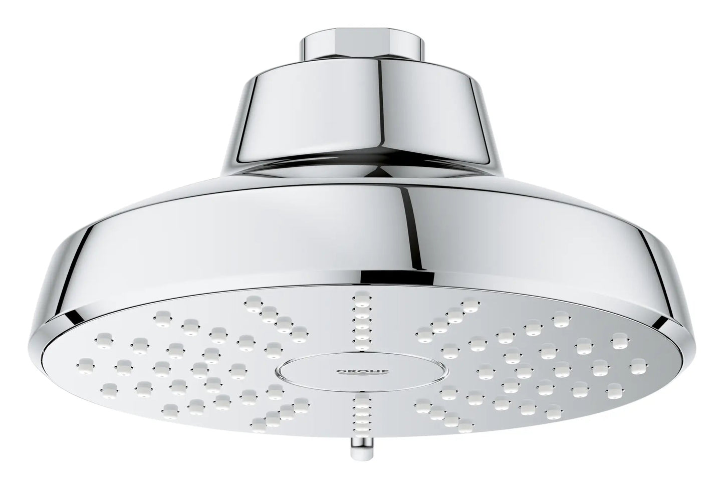Grohe Tempesta 1.75 GPM AquaBooster Round Multi Spray StarLight Chrome Shower Head