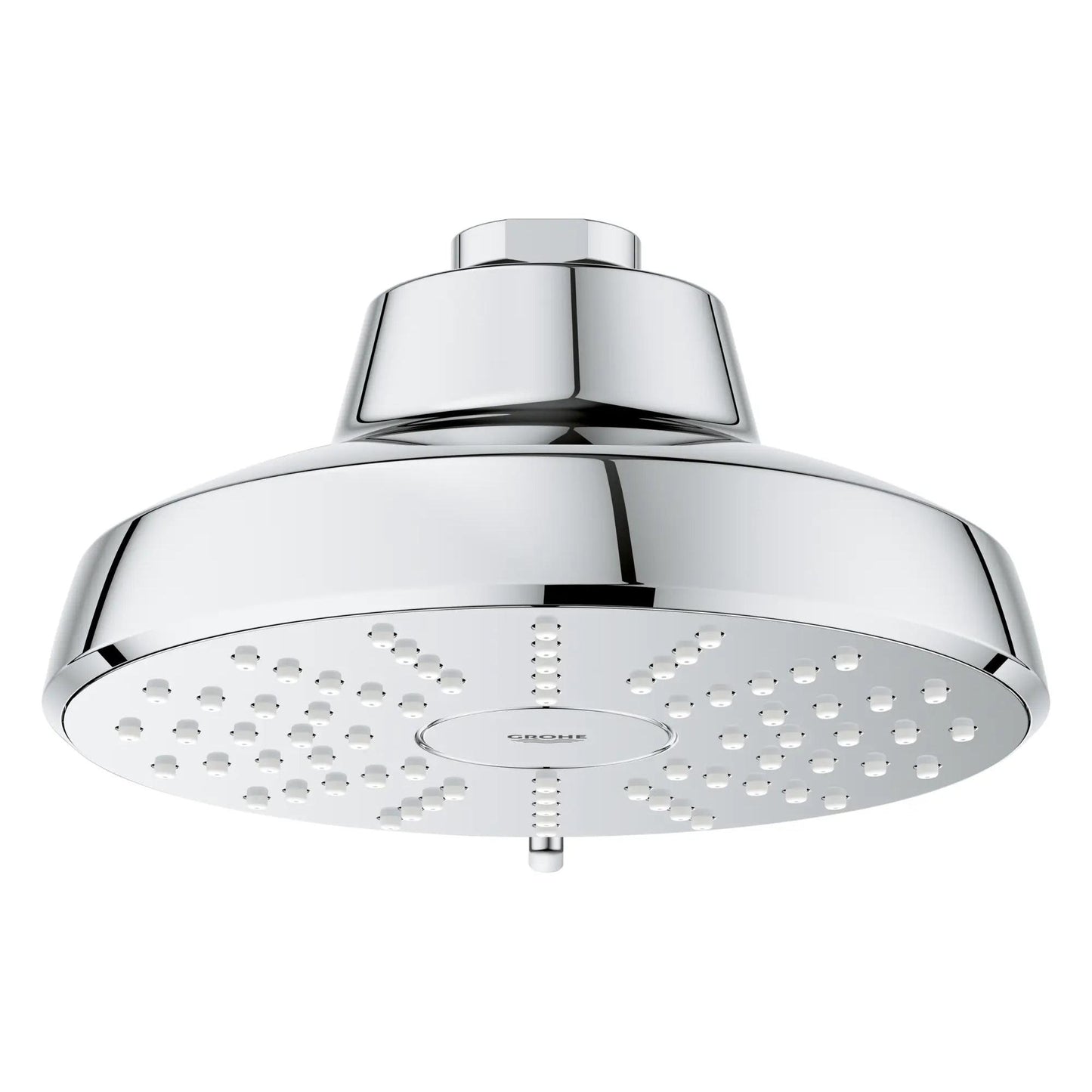 Grohe Tempesta 1.75 GPM AquaBooster Round Multi Spray StarLight Chrome Shower Head