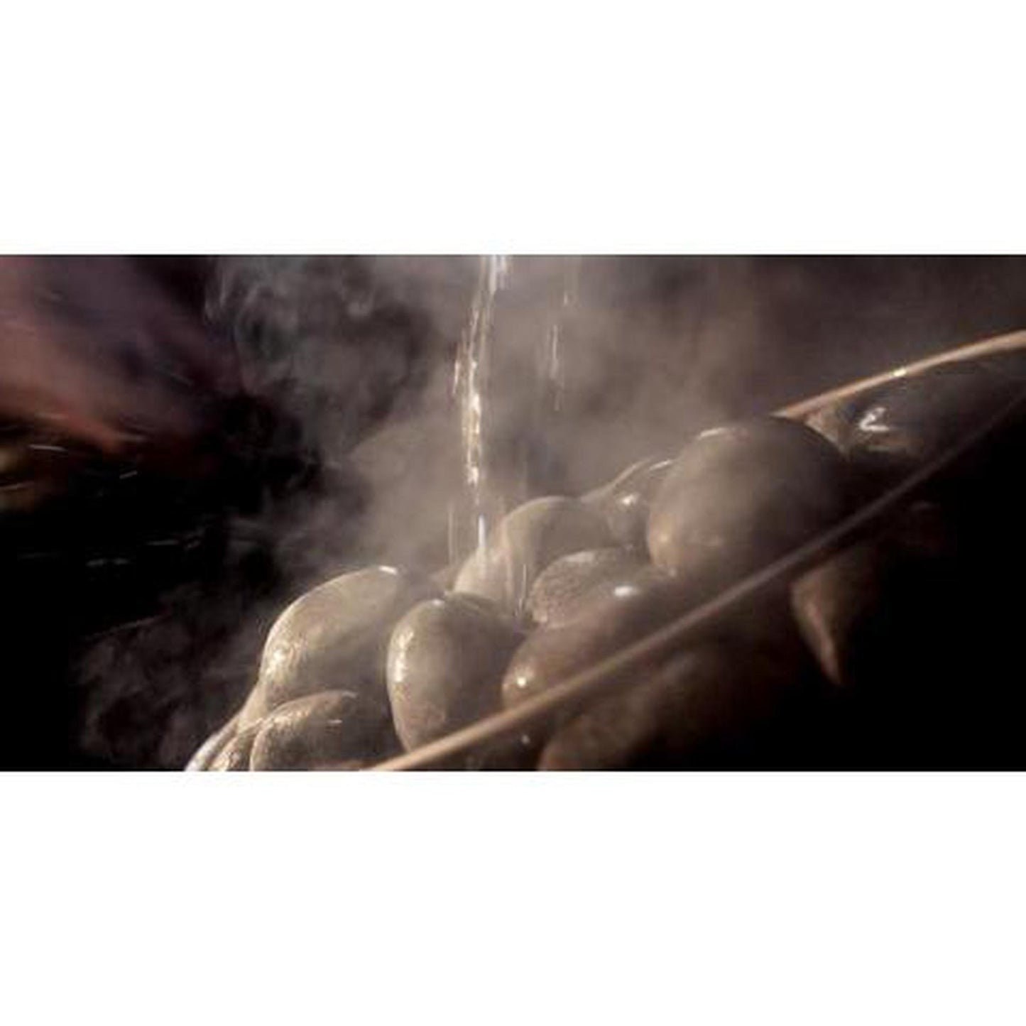 HUMM Extra Small 33 lbs 1" - 2" Gray Rounded Olivine Granite Sauna Heater Stones