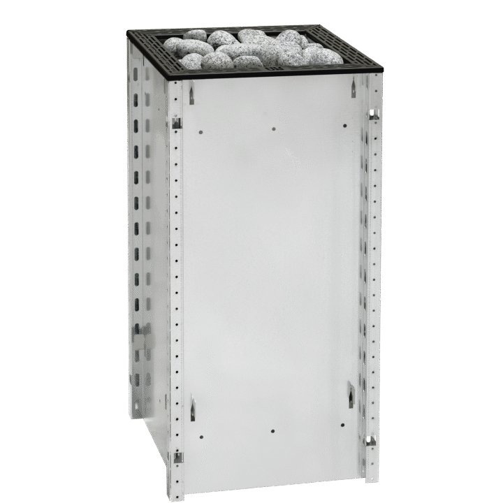 HUUM Core Series 10.5kW 240V 1PH Black Inlay Customizable Exterior Sauna Heater