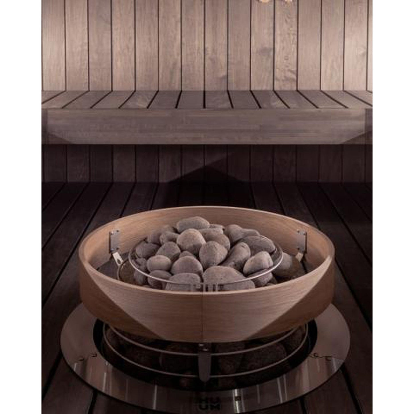 HUUM Wood Safety Rail for Hive Mini Series Sauna Heaters