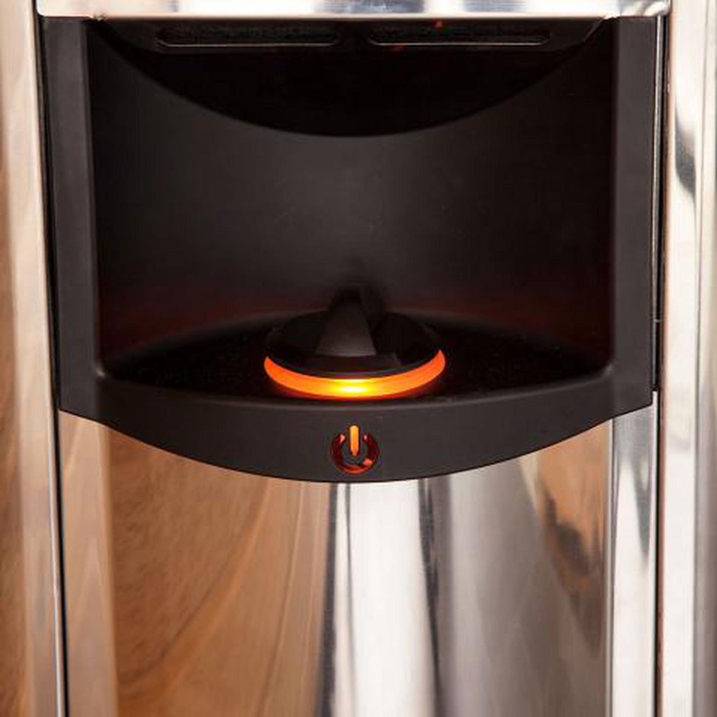 Harvia The Wall 6 kW 240V 1PH Stainless Steel Sauna Heater With Built-in On/Off, Time and Temperature Control