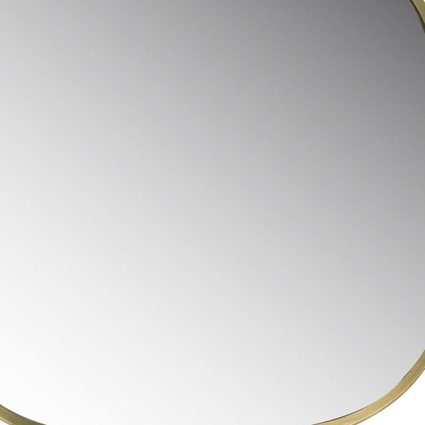 HomeRoots Gold Greek Key Hand Mirror