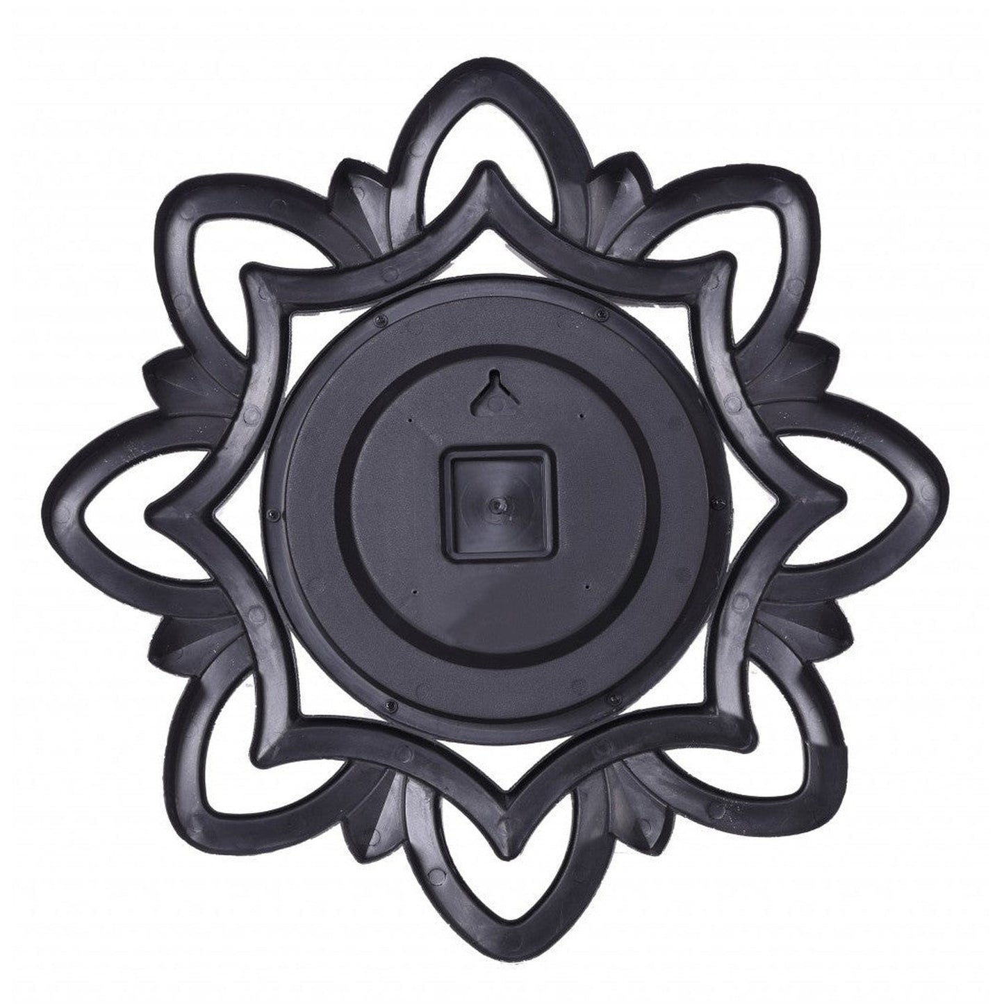 HomeRoots Silver Glass Round Sunburst Mirror