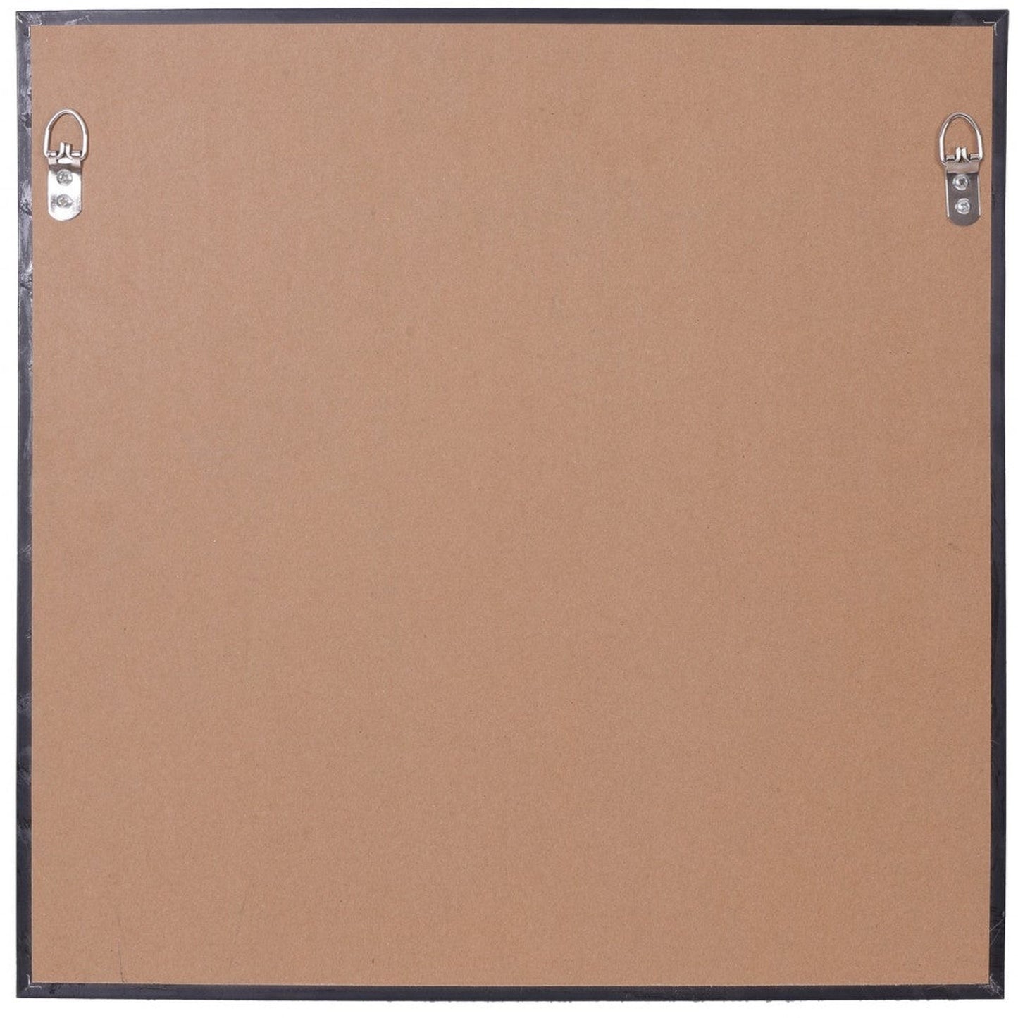 HomeRoots Square Wall Mounted Clear Mirror