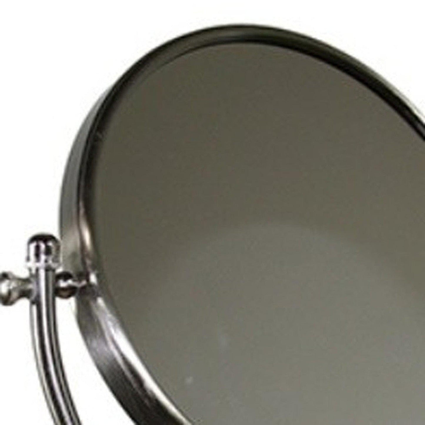 HomeRoots Vintage Rotating Chrome 3X Magnification Vanity Mirror