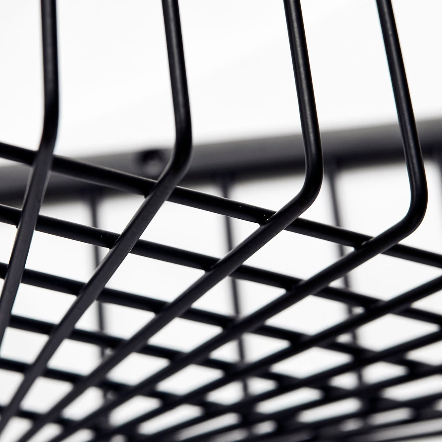 House Doctor Bath Basket in Black Finish