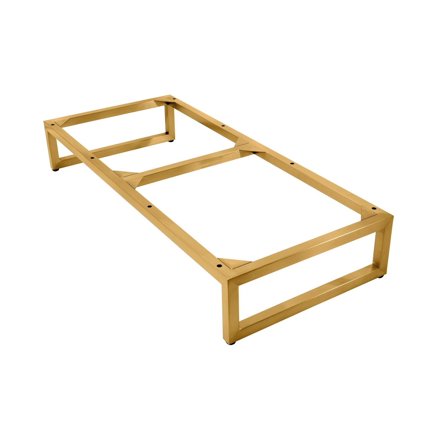 James Martin Vanities Alicante 40" Radiant Gold Stainless Steel Base