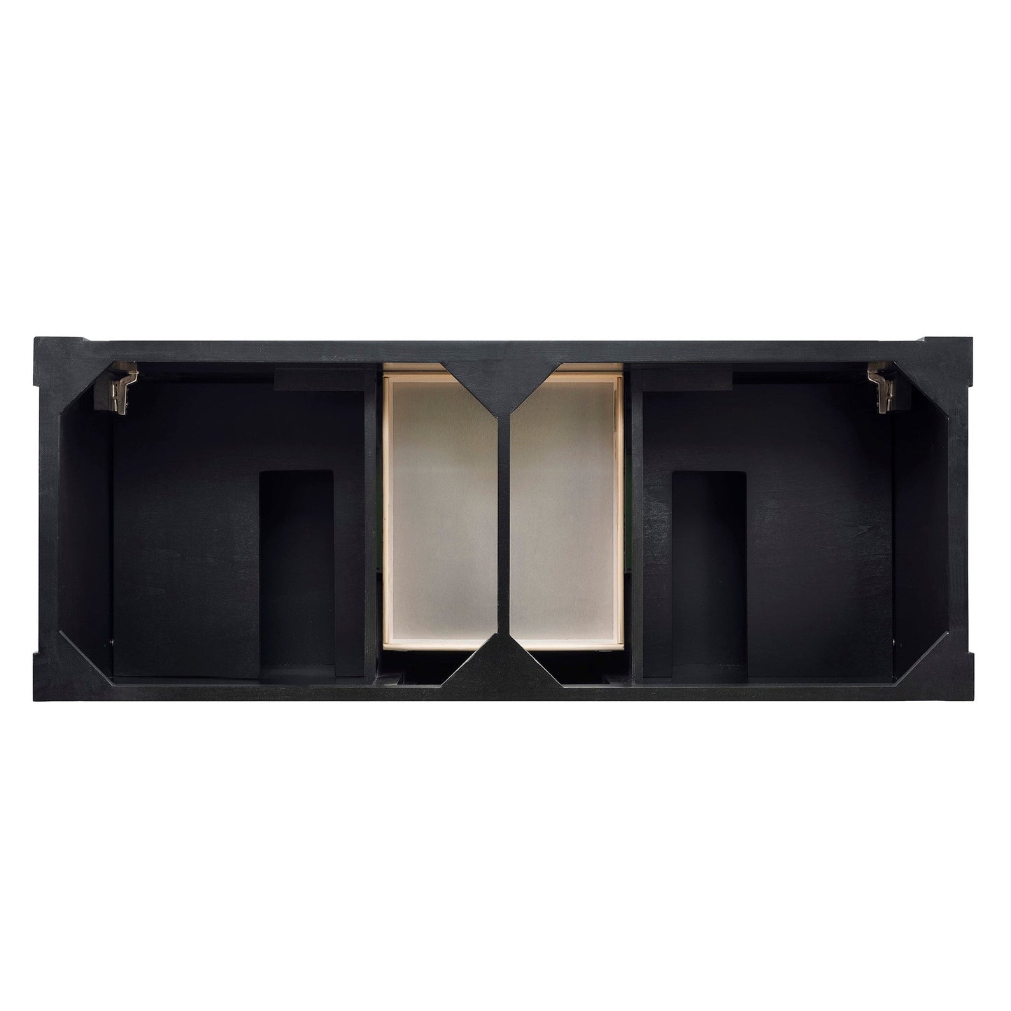 James Martin Vanities Brookfield 60" Antique Black Double Vanity