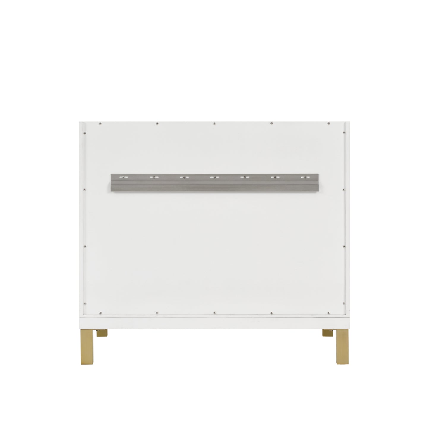 James Martin Vanities Chicago 36" Glossy White Single Vanity With 3 cm Parisien Bleu Silestone Top