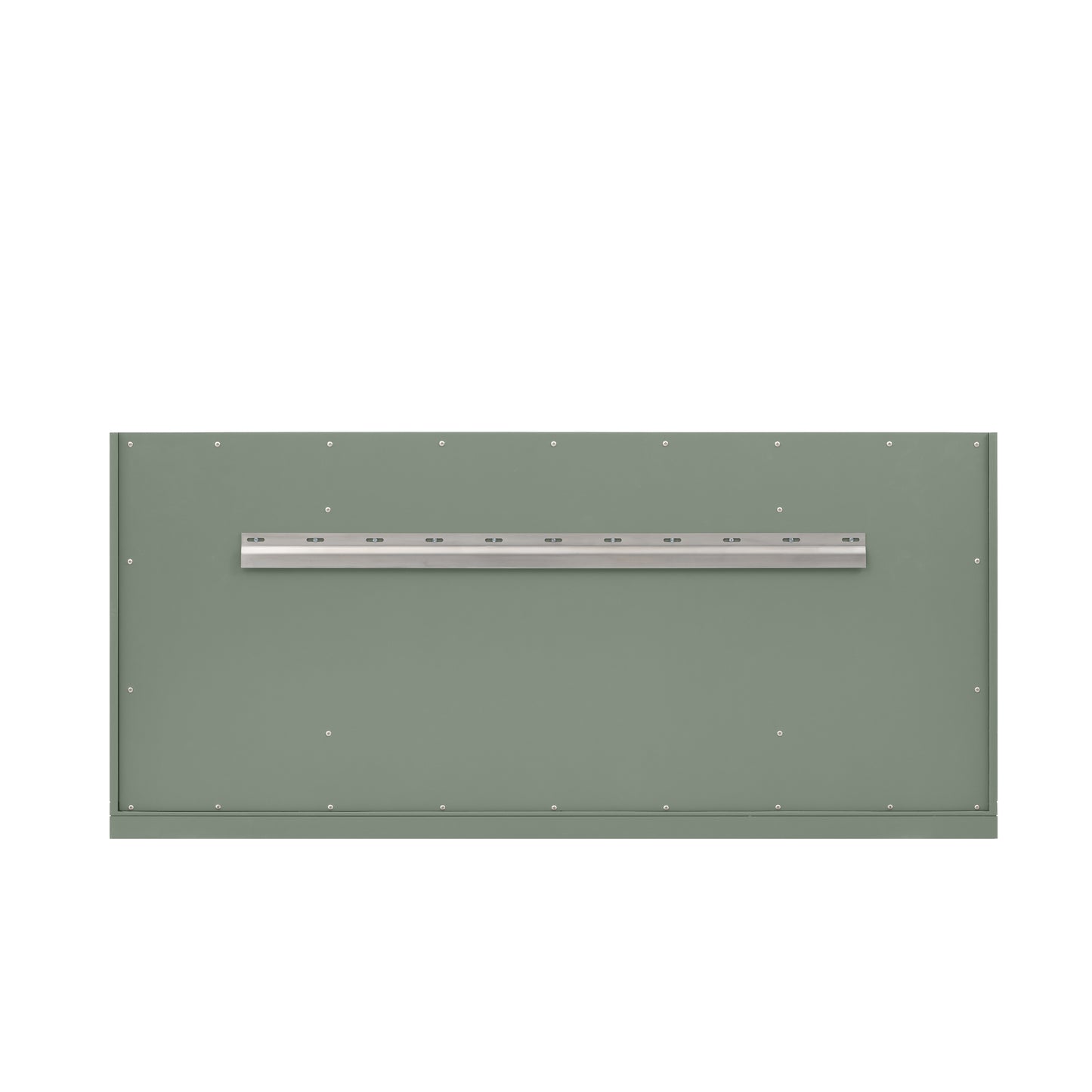 James Martin Vanities Chicago 60" Smokey Celadon Single Vanity With Single Hole 3cm White Zeus Silestone Top and Backsplash