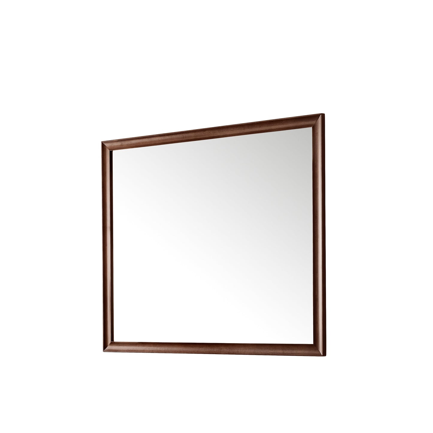 James Martin Vanities Glenbrooke 48" Mid-Century Walnut Mirror