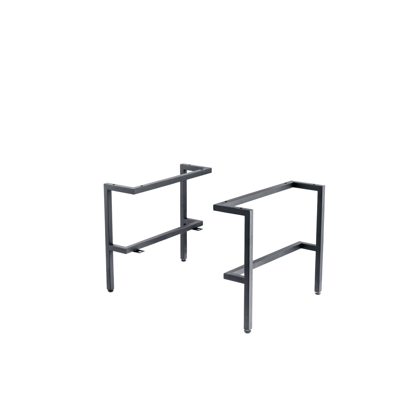 James Martin Vanities Milan 18" Matte black Depth Stainless Steel Base (Tall)