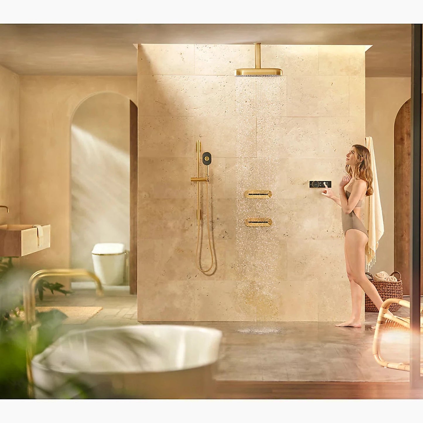 Kohler Anthem Brushed Brass Digital Control