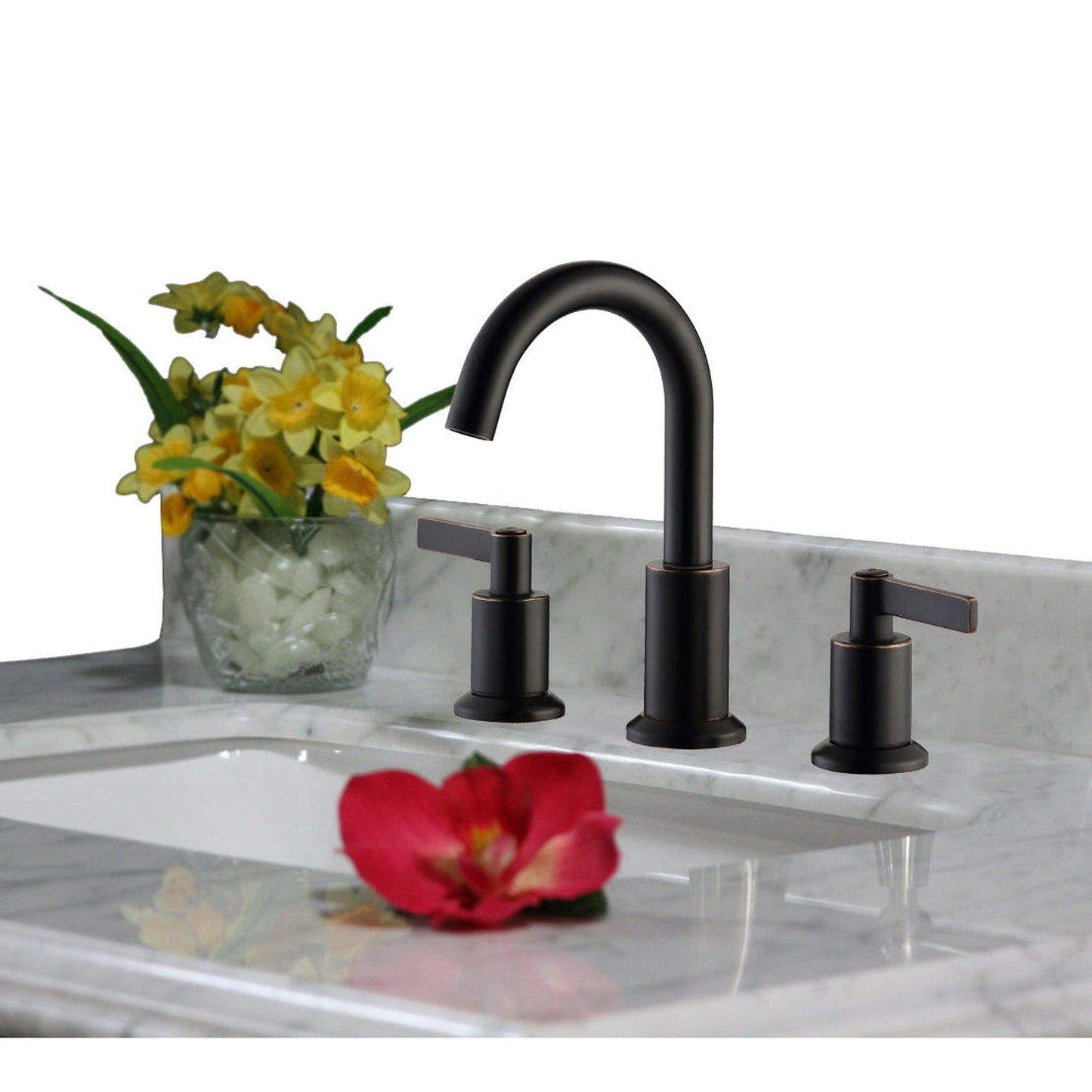 Legion Furniture 10" Two Metal Lever Handle Oil Rubbed Bronze Finish Faucet