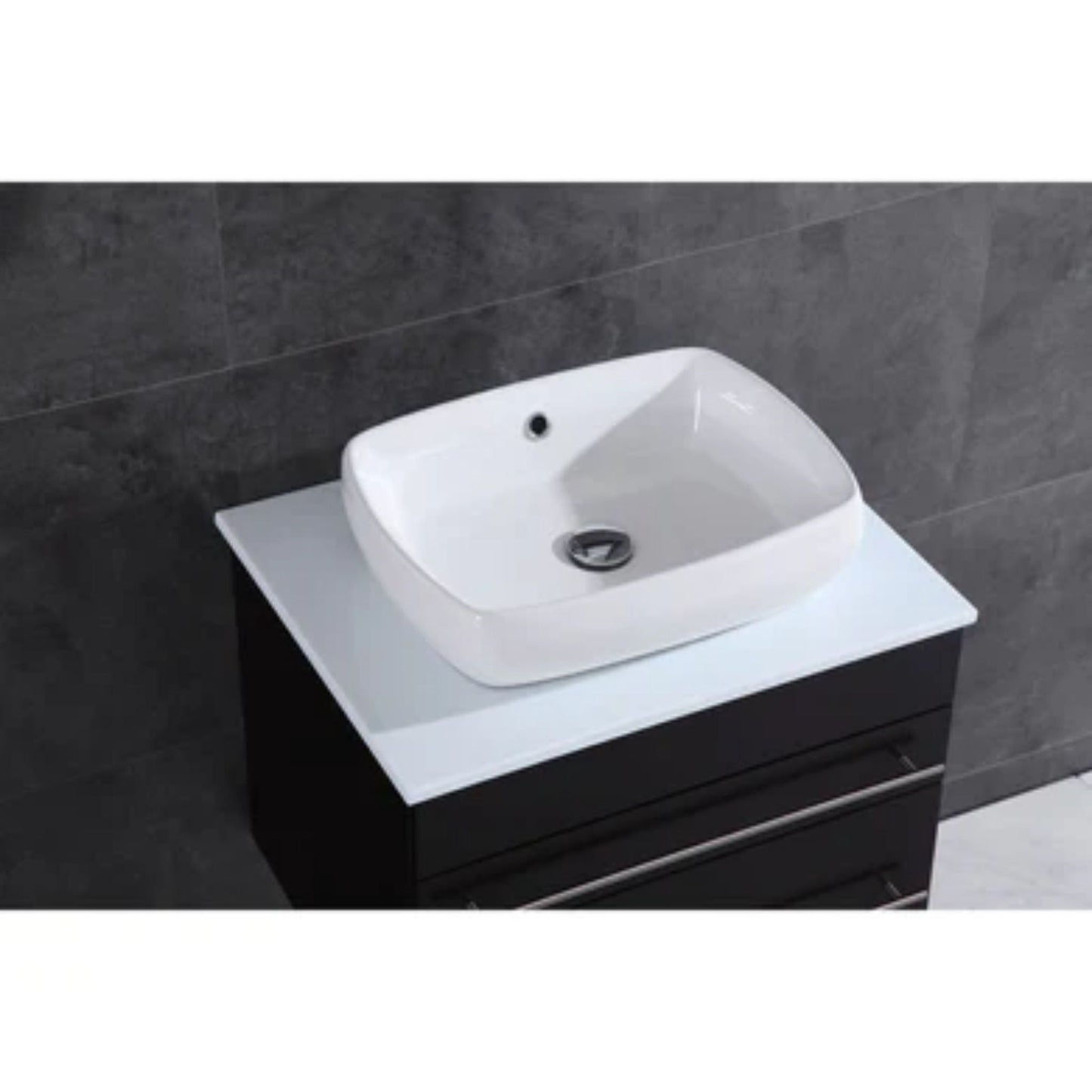 LessCare 24" Espresso Vanity Cabinet Modern