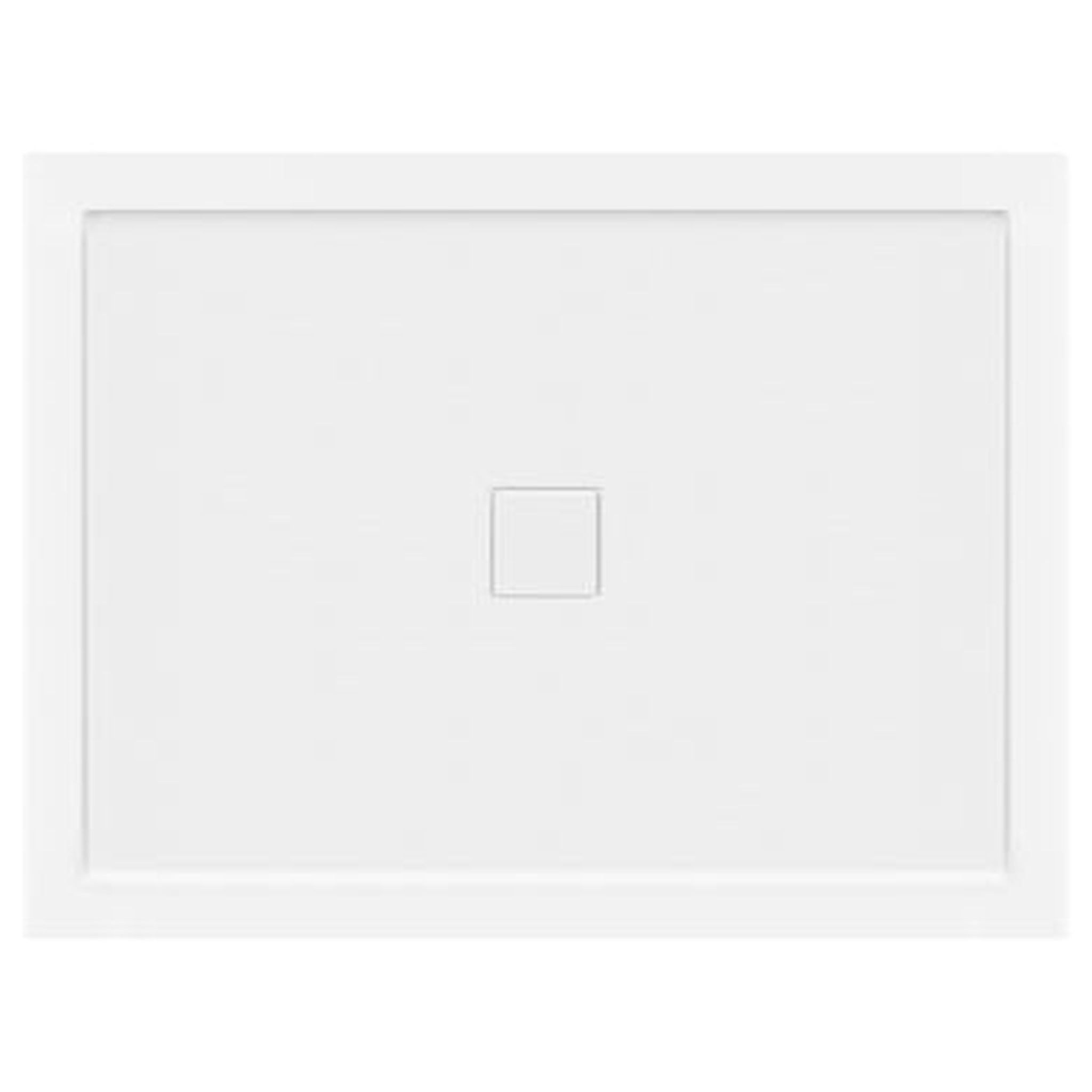 LessCare 48" x 36" Single/Double Threshold Shower Base Pan Center Drai