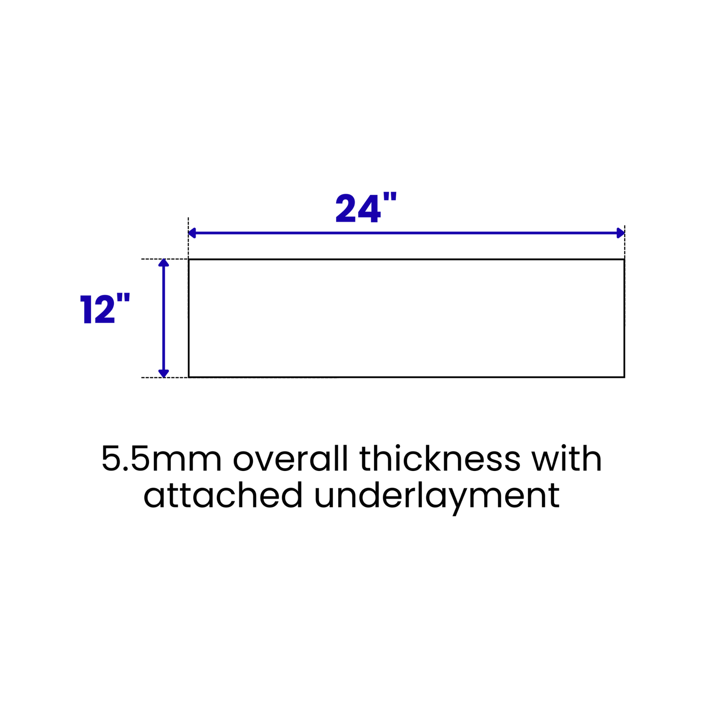 LessCare 5.5mm SPC Calacatta Travertine Waterproof Rigid Luxury SPC Vinyl Flooring with Padding – 24 Sq. Ft. per Box (Set of 12 Planks)